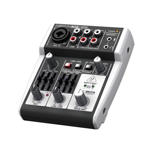 Sistema de grabación Podcast Behringer PODCASTUDIO2 USB con mezclador usb