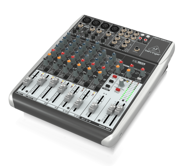 Mezcladora análoga Behringer Xenyx Q1204USB 8 Canales Con Efectos
