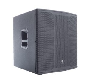 Subwoofer Activo QMC-1000A 18" 1000W XLR/Plug Negro
