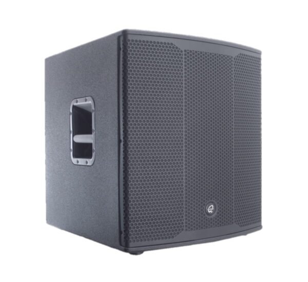Subwoofer Activo QMC-1000A 18" 1000W XLR/Plug Negro