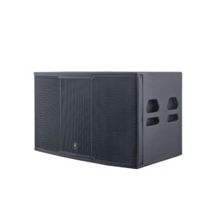 Qmc-2000a Subwoofer Activo Dsp 2000w Bocinas 2x18 Negro