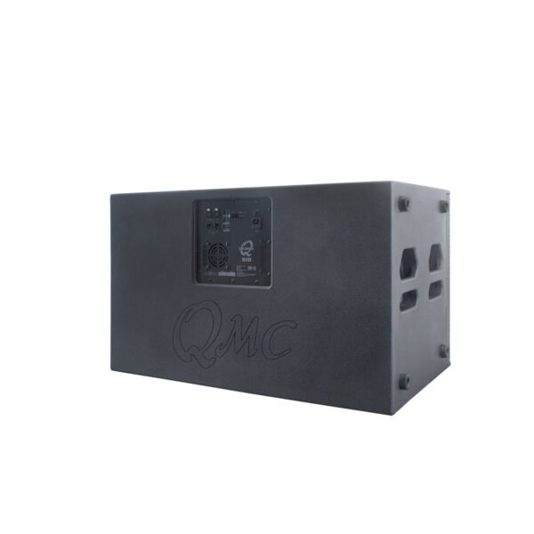 Qmc-2000a Subwoofer Activo Dsp 2000w Bocinas 2x18 Negro