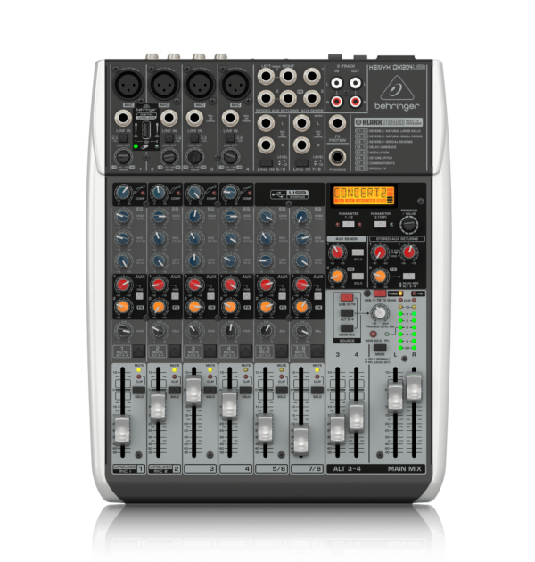 Mezcladora análoga Behringer Xenyx QX1204USB 12 Canales Con Efectos