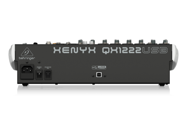 Mezcladora análoga Behringer Xenyx QX1222USB 16 Canales Con Efectos