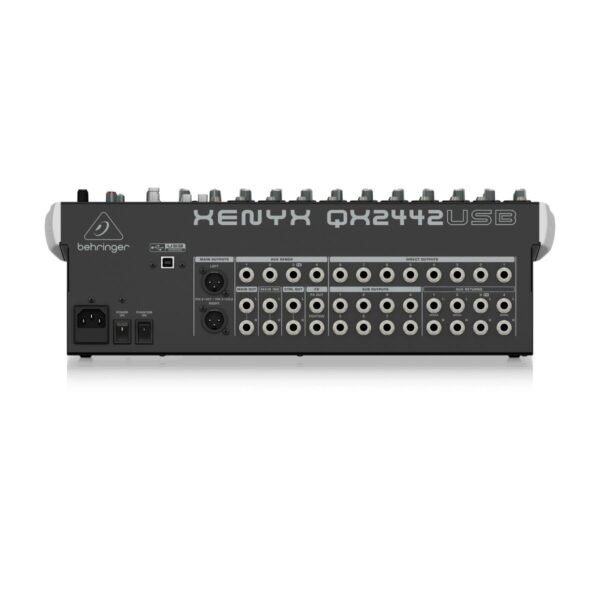 Mezcladora análoga Behringer Xenyx QX2442USB  16 Canales Con Efectos