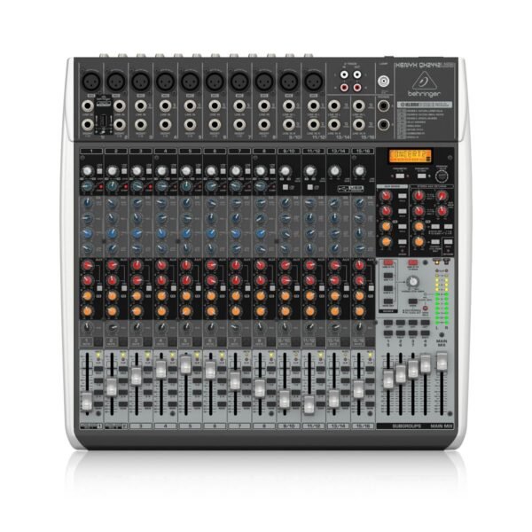 Mezcladora análoga Behringer Xenyx QX2442USB  16 Canales Con Efectos