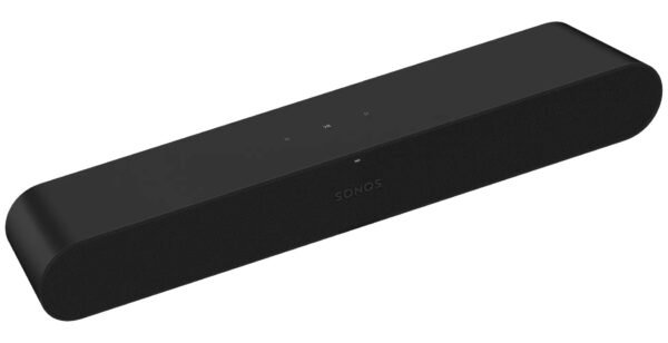 Barra De Sonido Sonos RAY BLACK Estéreo Wifi para Tv y Música