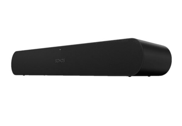 Barra De Sonido Sonos RAY BLACK Estéreo Wifi para Tv y Música