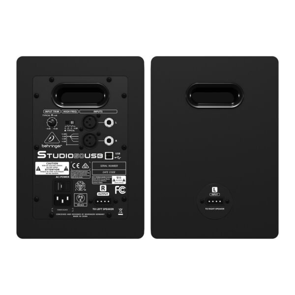 Par De Monitores Behringer STUDIO50USB Activos biamplificados 100 watts