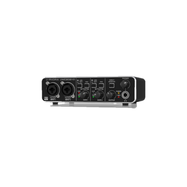 Sistema de grabación Behringer U-PHORIA STUDIO PRO con interfaz umc202hd