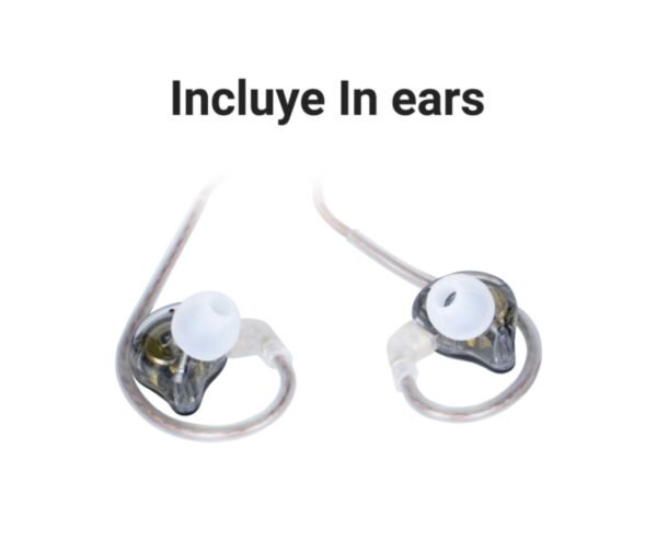 Sistema De Monitoreo Krieg TR-60 + REC-6 In-ear Estereo