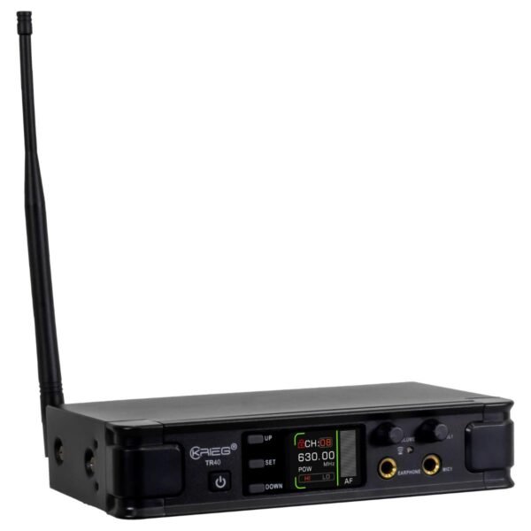 Sistema De Monitoreo Krieg TR-40 + REC-4 Personal Inalambrico