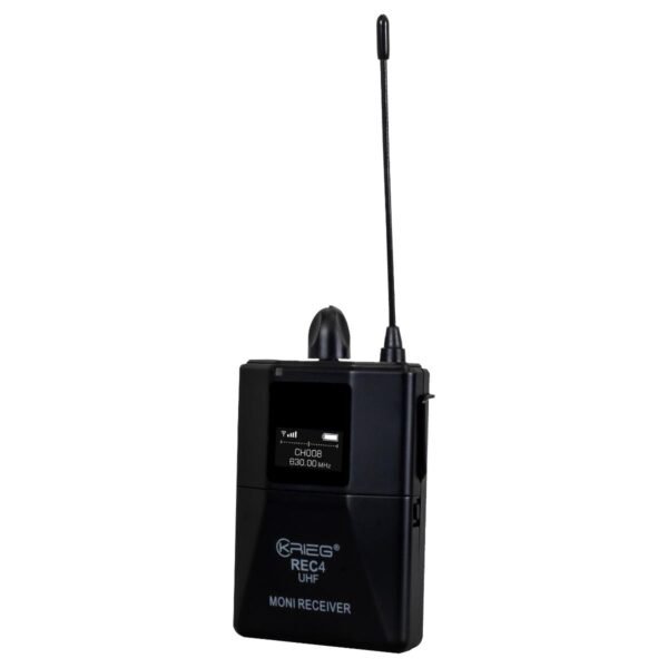 Sistema De Monitoreo Krieg TR-40 + REC-4 Personal Inalambrico