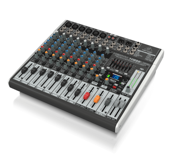Mezcladora análoga Behringer Xenyx X1222USB 12 Canales Con Efectos