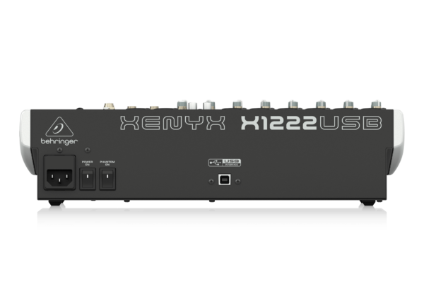 Mezcladora análoga Behringer Xenyx X1222USB 12 Canales Con Efectos
