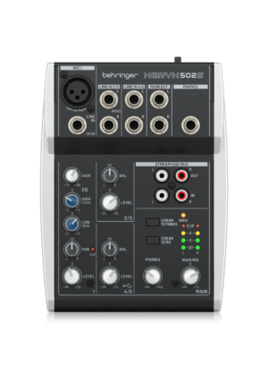 Mezcladora análoga Behringer Xenyx 502s 5 Canales Con Interfaz Usb