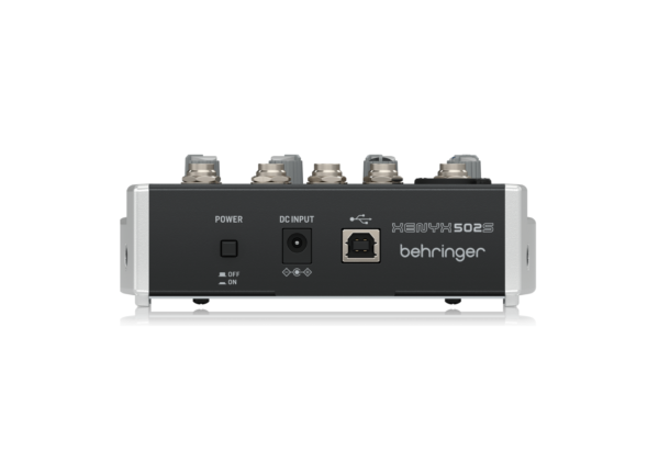 Mezcladora análoga Behringer Xenyx 502s 5 Canales Con Interfaz Usb