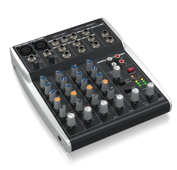 Mezcladora Analóga Behringer Xenyx 802s 8 Canales Con Interfaz Usb