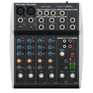 Mezcladora Analóga Behringer Xenyx 802s 8 Canales Con Interfaz Usb