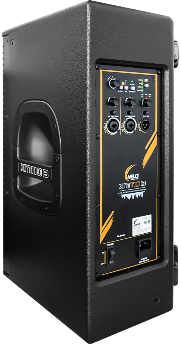 Bafle Melo XM110B Activo 10" 380 W RMS 125 dB Bluetooth TWS
