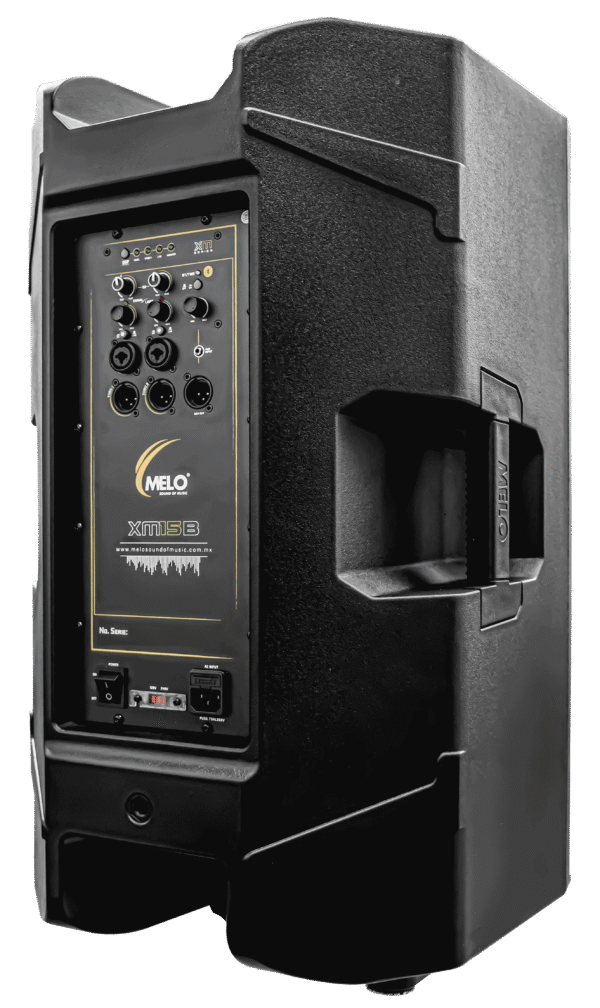 Bafle Melo XM15B Activo 15" 800 W RMS 132 dB Bluetooth TWS