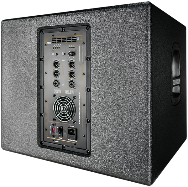 Subwoofer Melo XM15SUB Amplificado 15" 600 W RMS Clase D