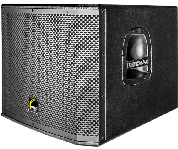 Subwoofer Melo XM15SUB Amplificado 15" 600 W RMS Clase D
