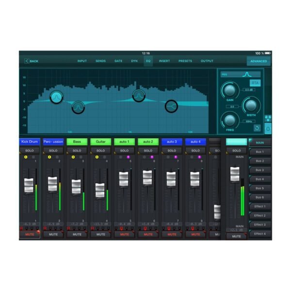 Mezcladora digital Behringer XR16 X Air 16 Canales / de Rack