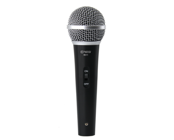 Microfono Krieg Vocal Plata, K-511 Color Negro
